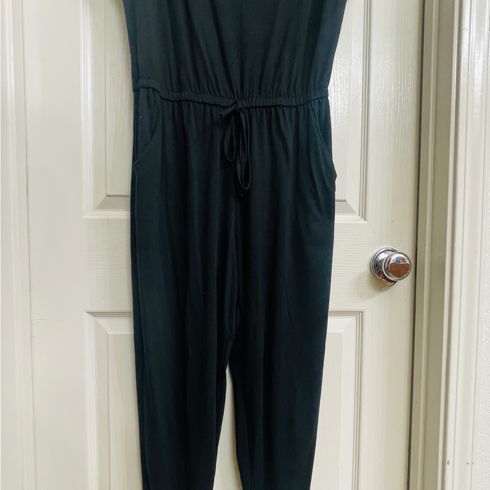 Women’s Black Jumpsuit Size Large - Picture 4 of 7